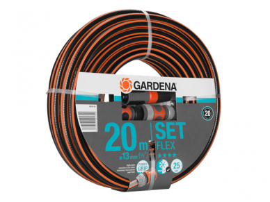 Gardena "Comfort Flex" žarna, 13 mm (1/2 col.) su jungtimis